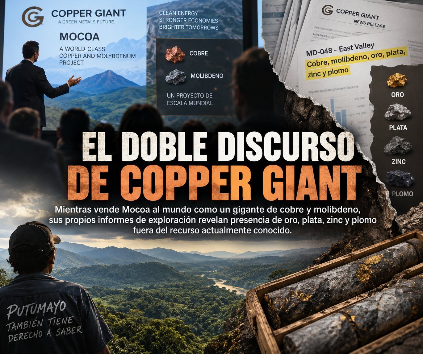 EL DOBLE DISCURSO DE LA COPPER GIANT o LIBERO COBRE