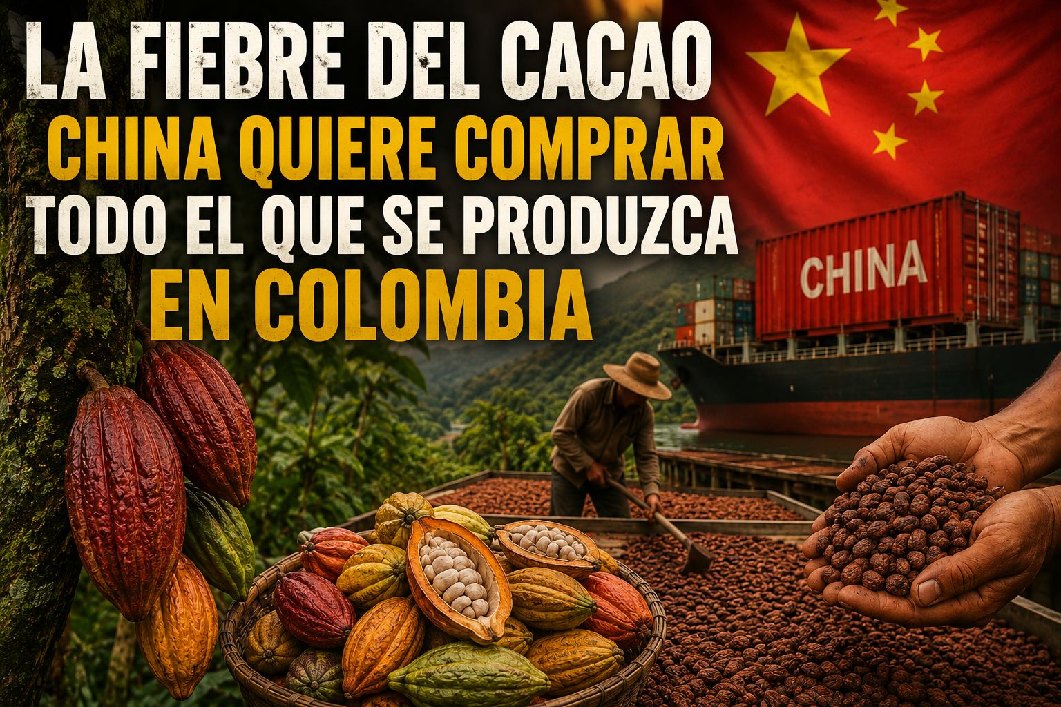 China quiere comprar todo el café que se produzca en Colombia